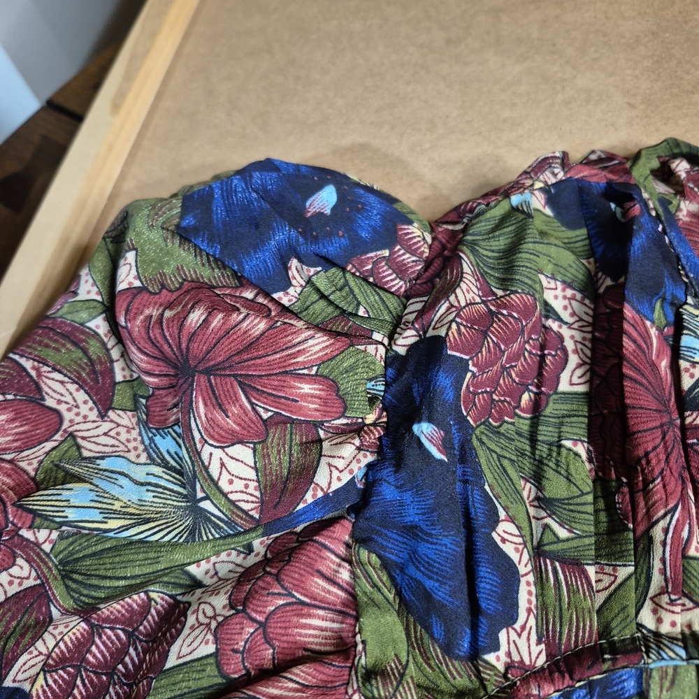 Walter Baker Multicolor Floral Long Sleeve Dress - Picture 9 of 10
